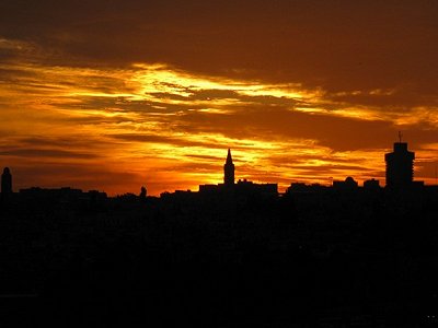 Sunset over Jerusalem